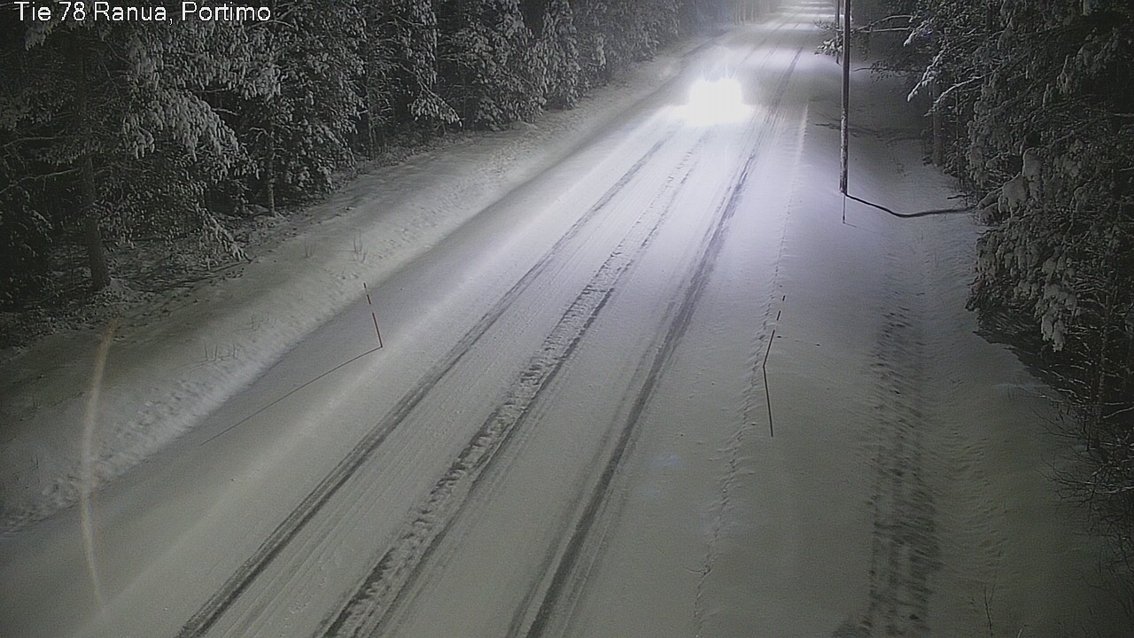 Weather Camera Image Väg 78_Ranua, Portimo, Ranua, Lappi