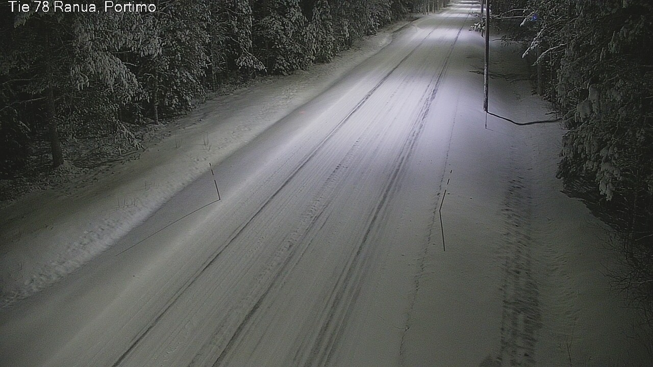 Weather Camera Image Väg 78_Ranua, Portimo, Ranua, Lappi