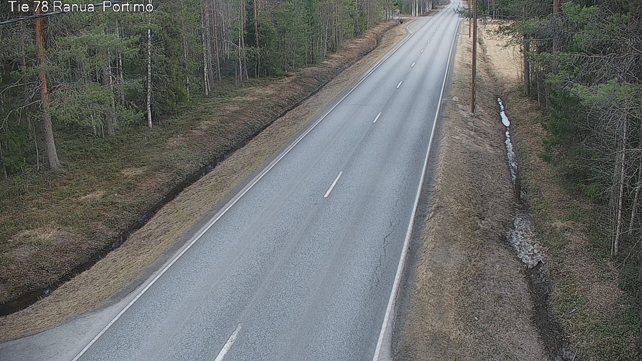 Weather Camera Image Road 78_Ranua, Portimo, Ranua, Lappi