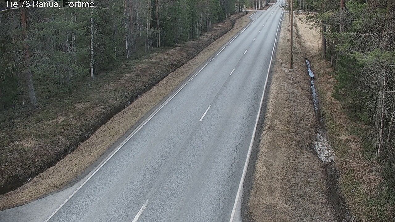 Weather Camera Image Väg 78_Ranua, Portimo, Ranua, Lappi