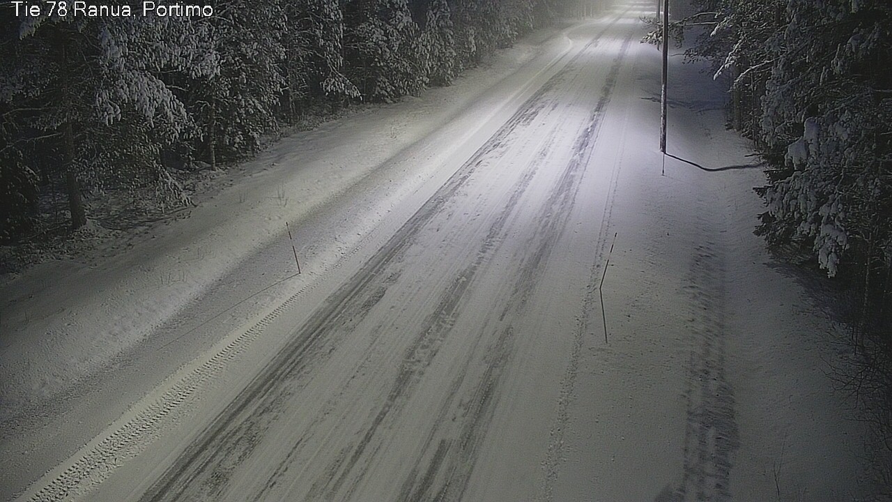 Weather Camera Image Väg 78_Ranua, Portimo, Ranua, Lappi