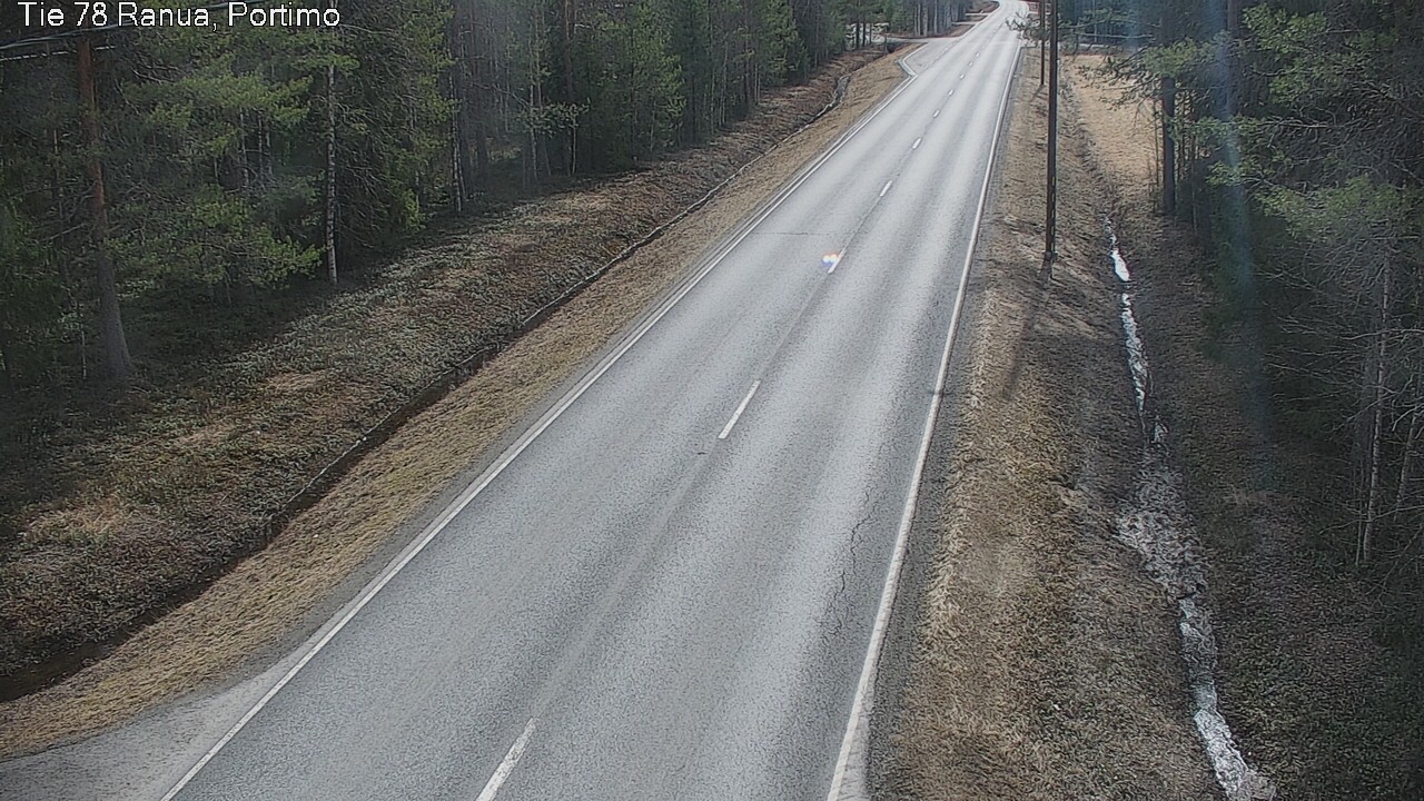 Weather Camera Image Road 78_Ranua, Portimo, Ranua, Lappi