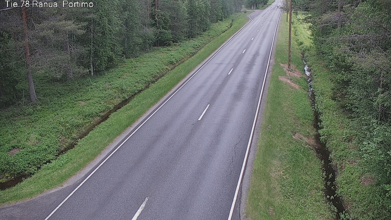 Kelikamerat Kuva Tie 78_Ranua, Portimo, Ranua, Lappi