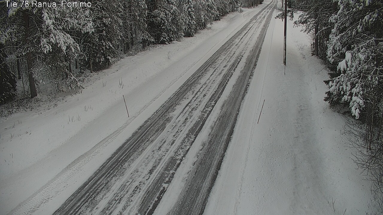 Weather Camera Image Väg 78_Ranua, Portimo, Ranua, Lappi