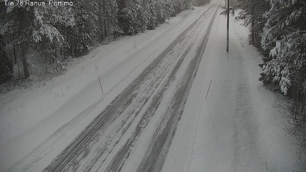 Weather Camera Image Väg 78_Ranua, Portimo, Ranua, Lappi