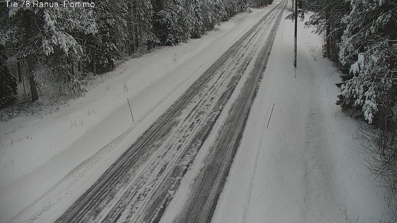 Weather Camera Image Väg 78_Ranua, Portimo, Ranua, Lappi