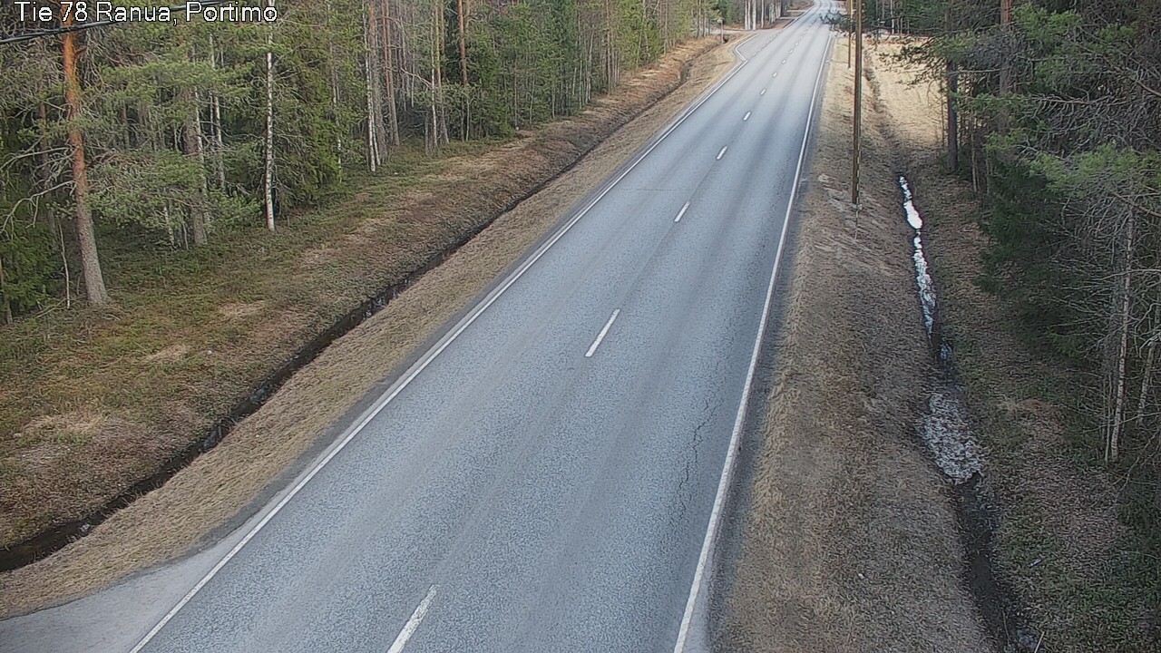 Weather Camera Image Road 78_Ranua, Portimo, Ranua, Lappi