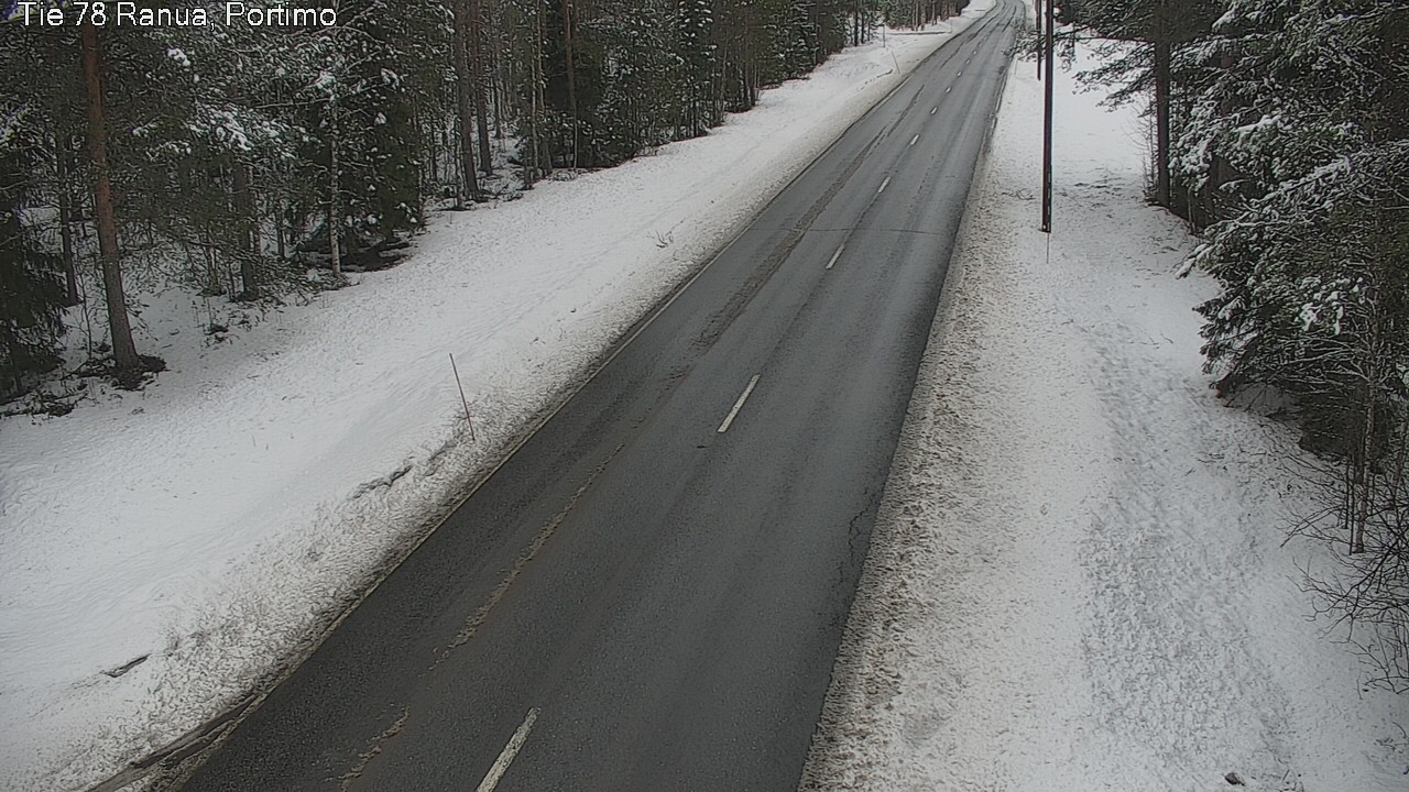 Kelikamerat Kuva Tie 78_Ranua, Portimo, Ranua, Lappi