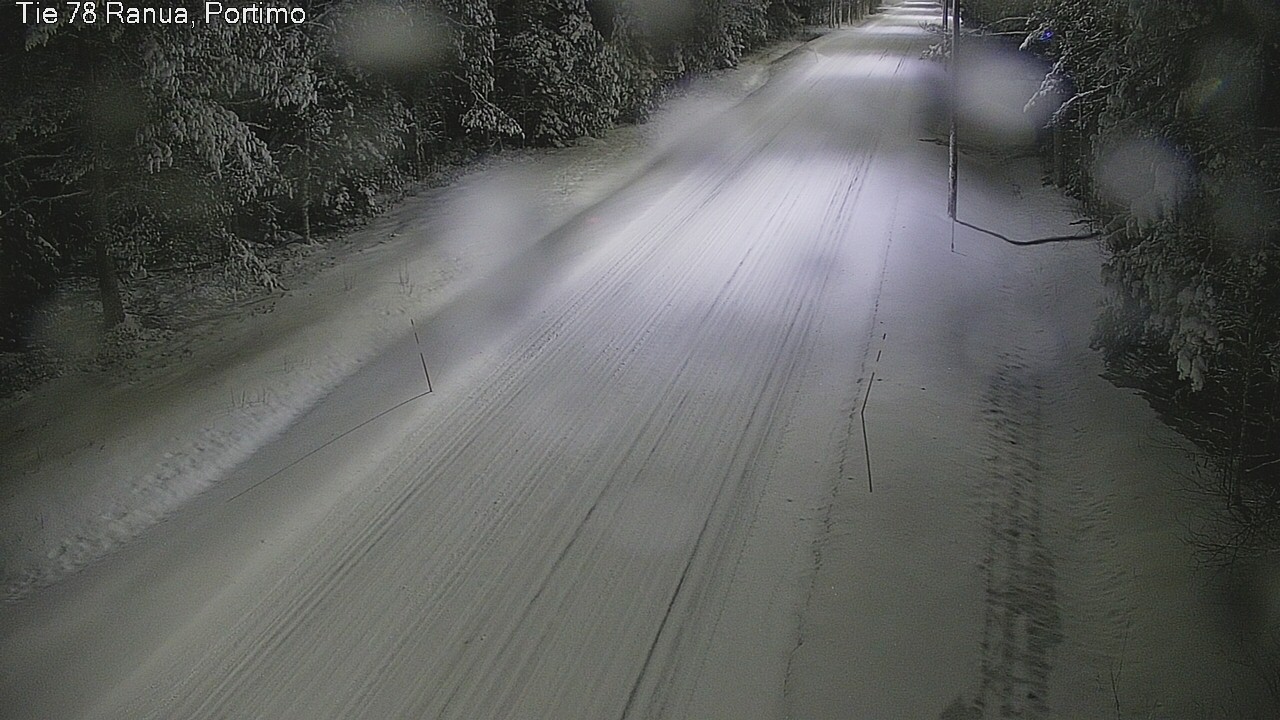 Weather Camera Image Väg 78_Ranua, Portimo, Ranua, Lappi