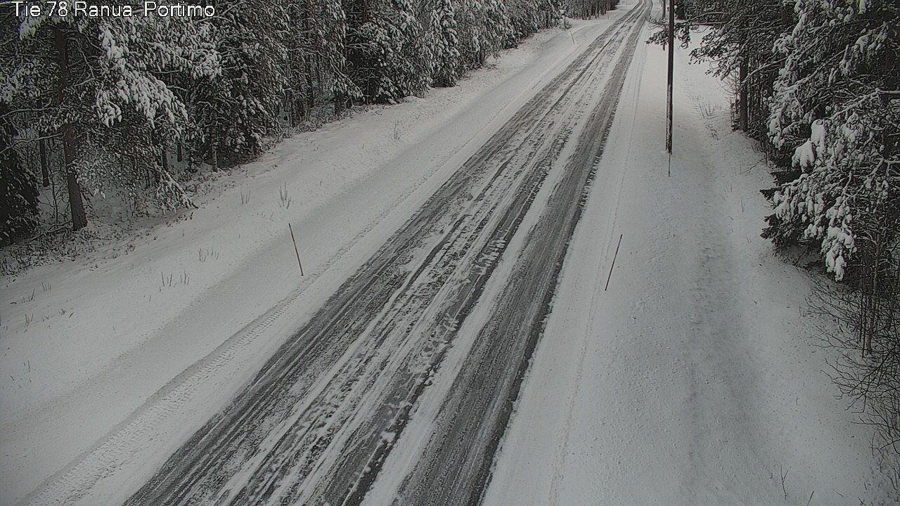 Weather Camera Image Väg 78_Ranua, Portimo, Ranua, Lappi