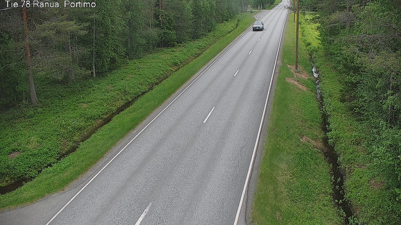 Weather Camera Image Väg 78_Ranua, Portimo, Ranua, Lappi