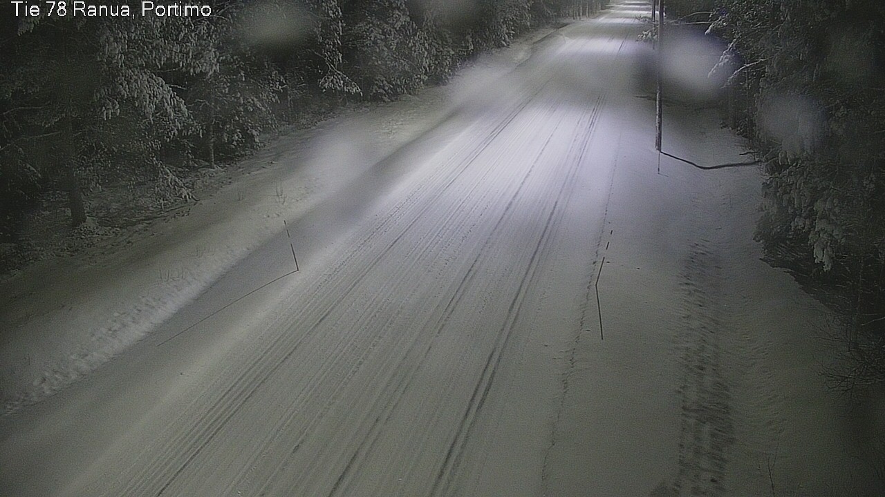 Weather Camera Image Väg 78_Ranua, Portimo, Ranua, Lappi