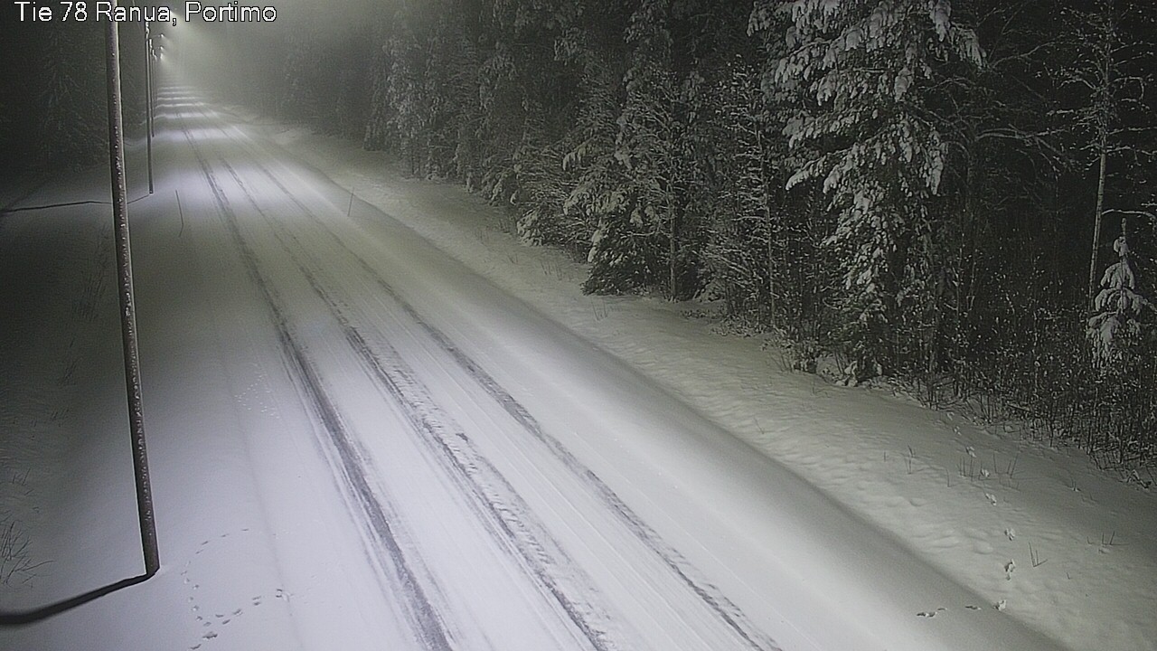 Weather Camera Image Road 78_Ranua, Portimo, Ranua, Lappi