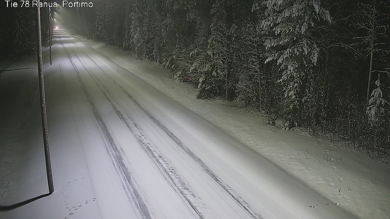 Weather Camera Image Väg 78_Ranua, Portimo, Ranua, Lappi