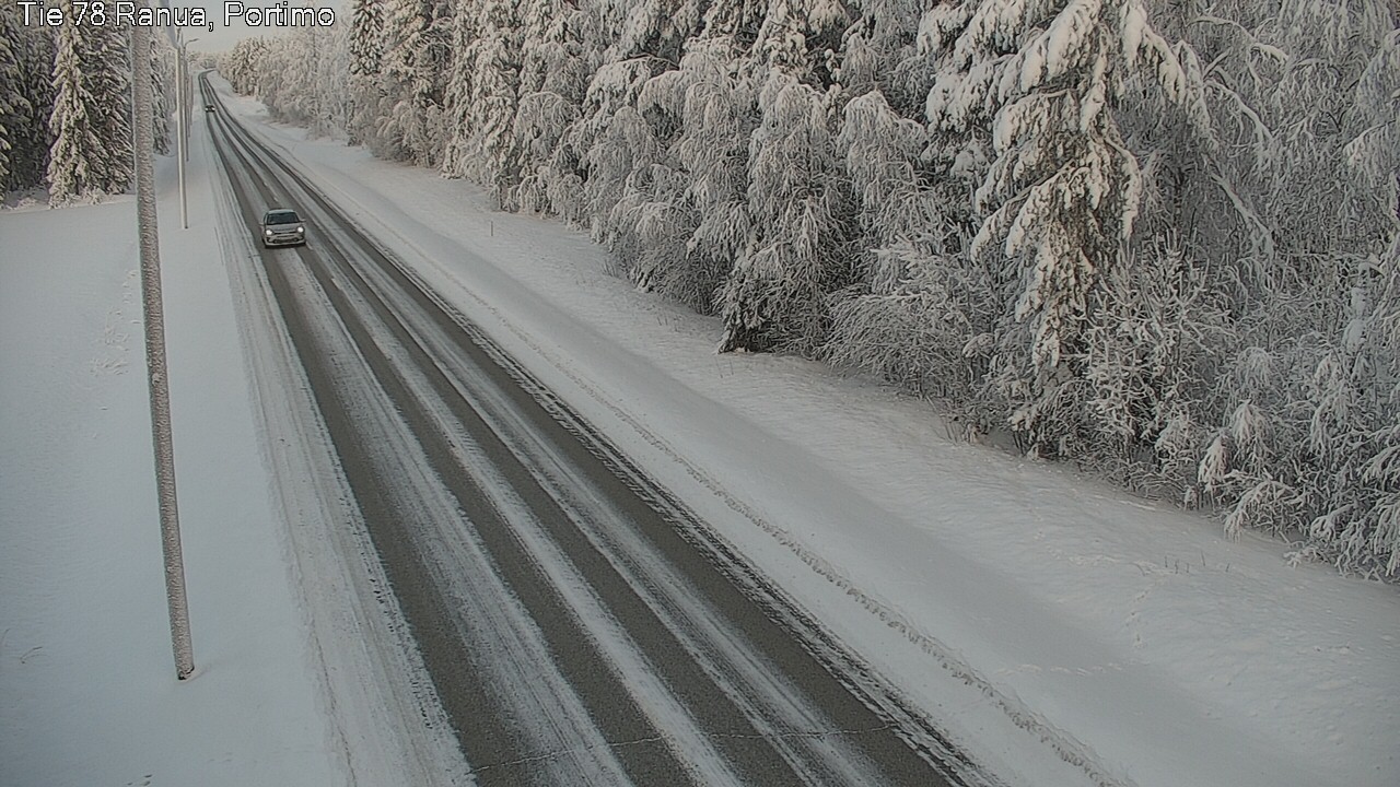 Weather Camera Image Road 78_Ranua, Portimo, Ranua, Lappi