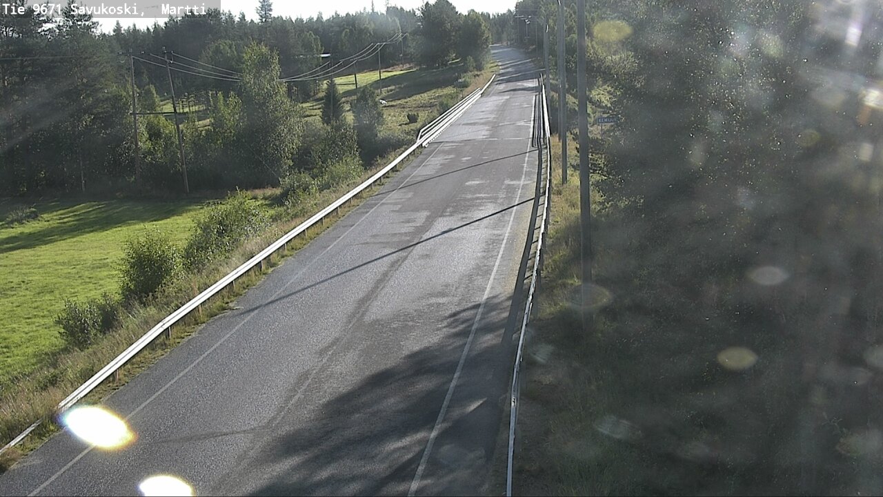 Weather Camera Image Road 9671 Savukoski, Martti, Savukoski, Lappi