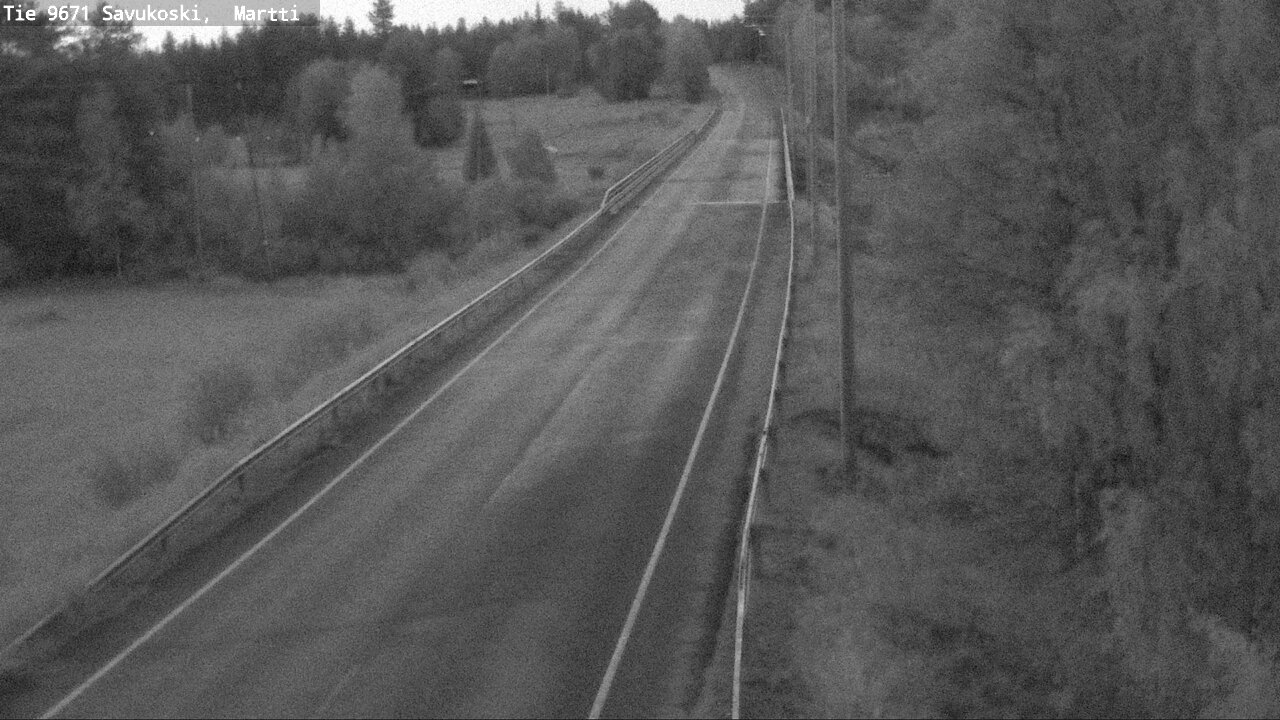 Weather Camera Image Road 9671 Savukoski, Martti, Savukoski, Lappi