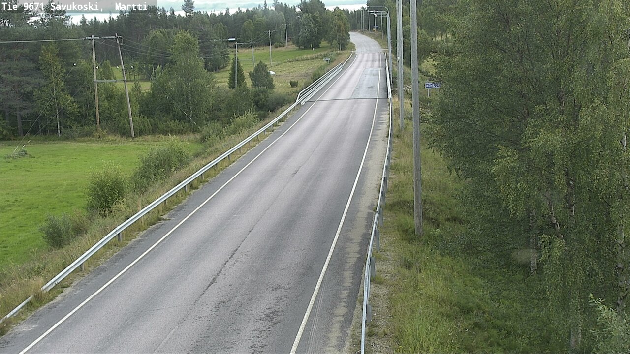 Weather Camera Image Road 9671 Savukoski, Martti, Savukoski, Lappi