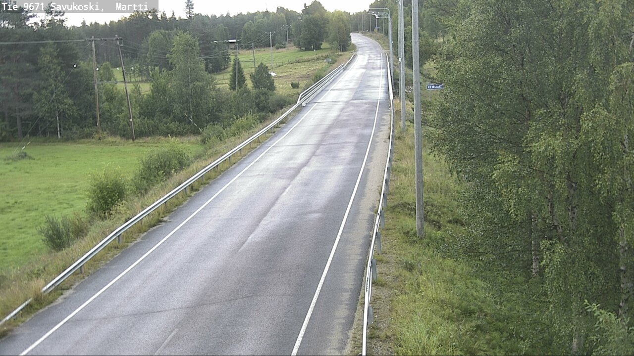 Weather Camera Image Road 9671 Savukoski, Martti, Savukoski, Lappi