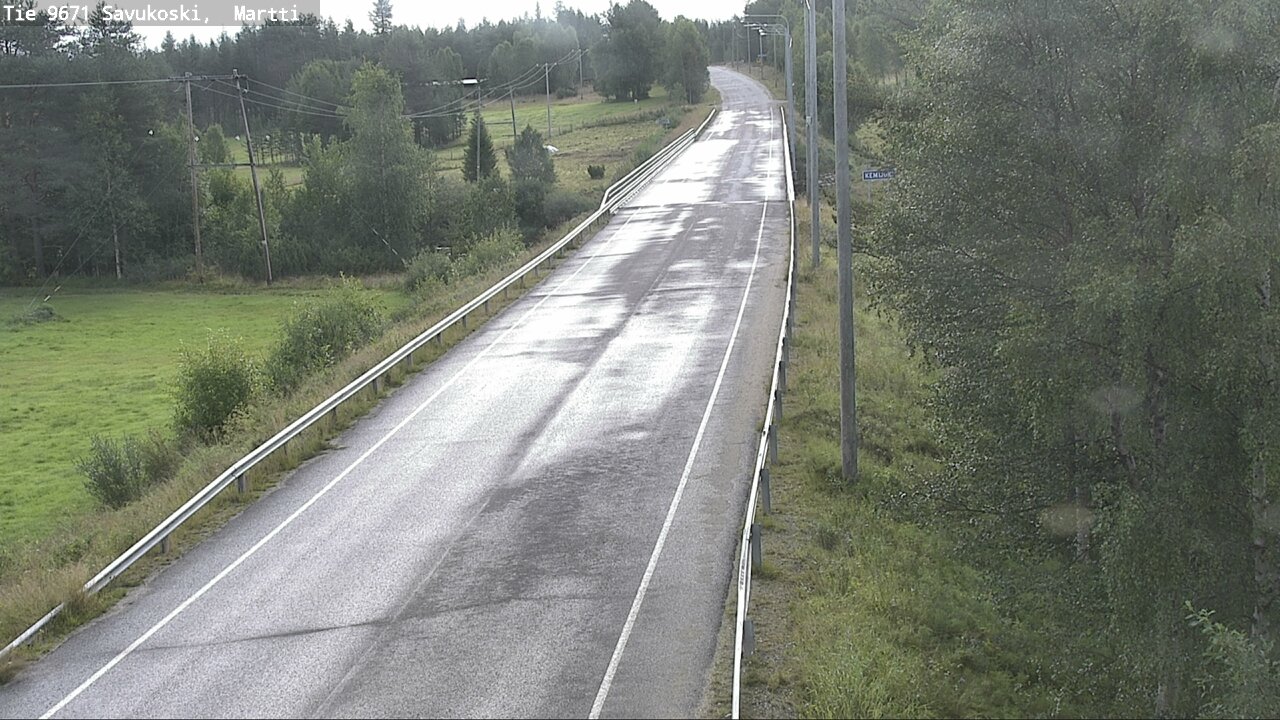 Weather Camera Image Road 9671 Savukoski, Martti, Savukoski, Lappi