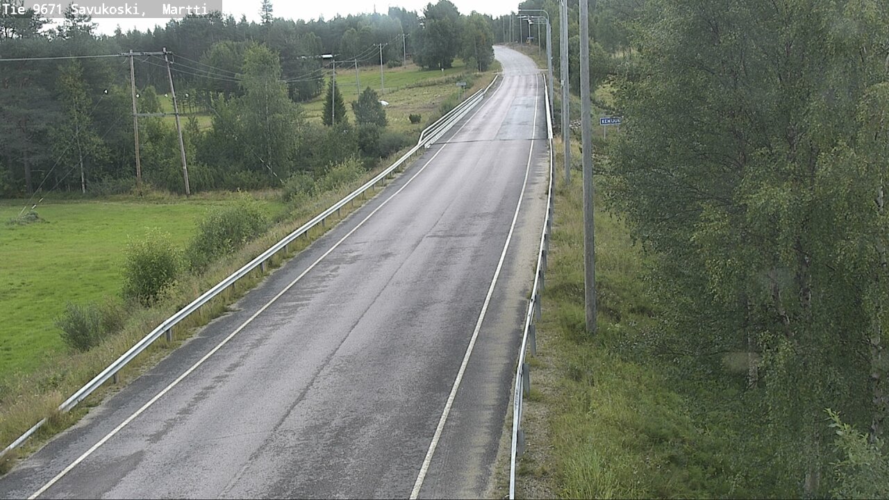 Weather Camera Image Road 9671 Savukoski, Martti, Savukoski, Lappi