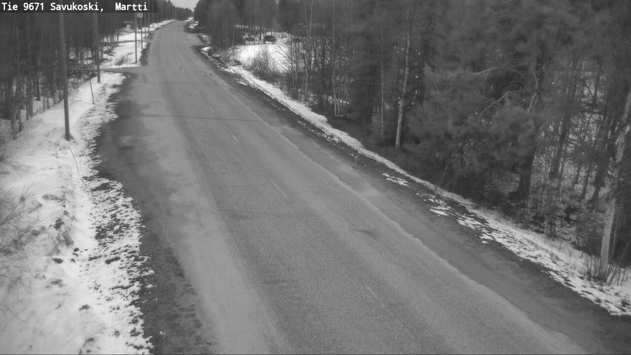 Weather Camera Image Road 9671 Savukoski, Martti, Savukoski, Lappi