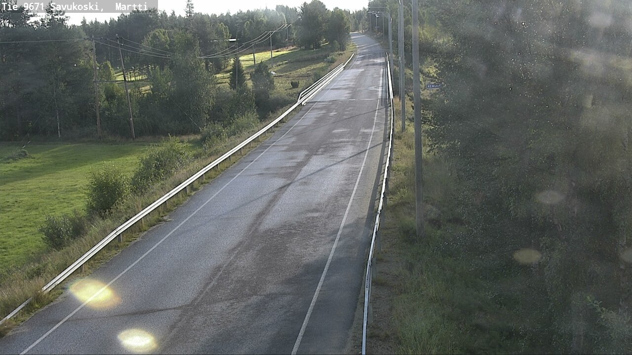 Weather Camera Image Road 9671 Savukoski, Martti, Savukoski, Lappi