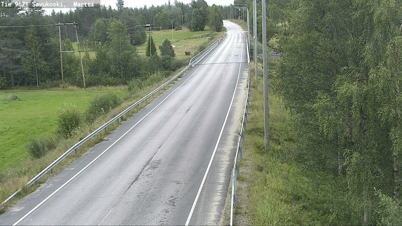 Weather Camera Image Road 9671 Savukoski, Martti, Savukoski, Lappi
