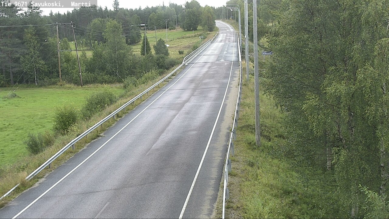 Weather Camera Image Road 9671 Savukoski, Martti, Savukoski, Lappi