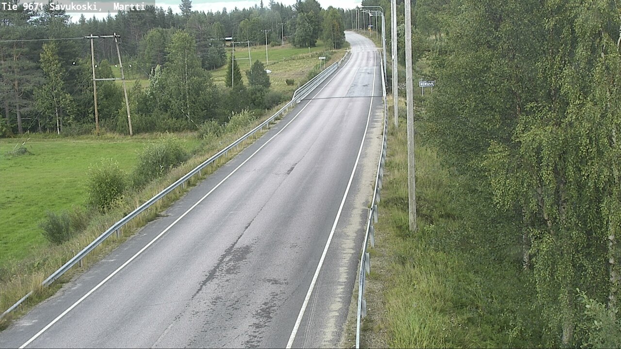 Weather Camera Image Road 9671 Savukoski, Martti, Savukoski, Lappi