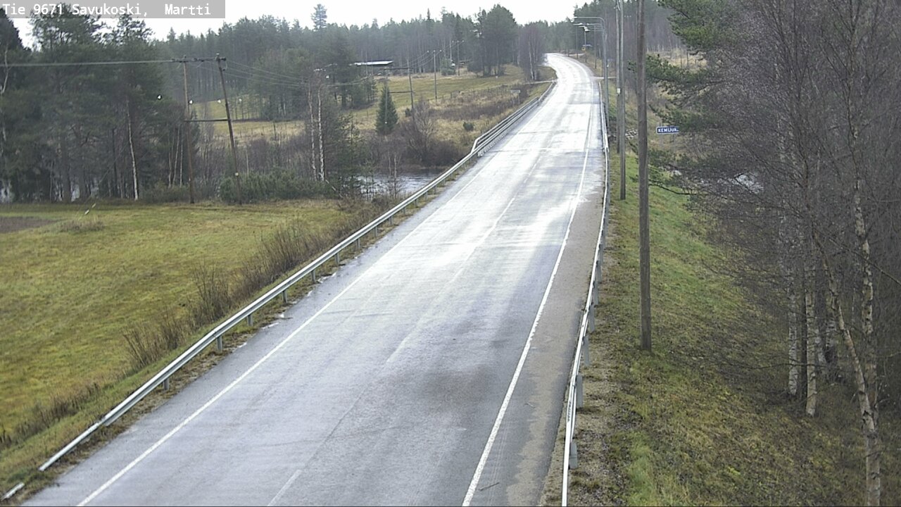 Weather Camera Image Road 9671 Savukoski, Martti, Savukoski, Lappi