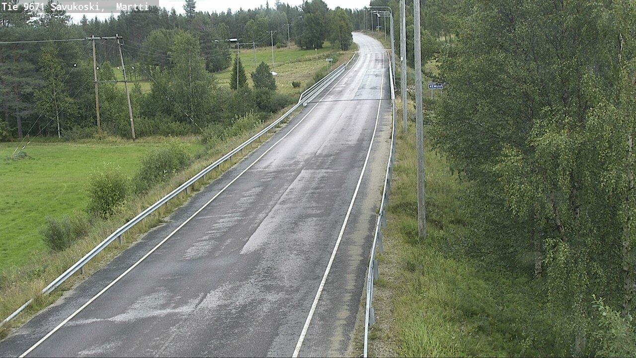 Weather Camera Image Road 9671 Savukoski, Martti, Savukoski, Lappi