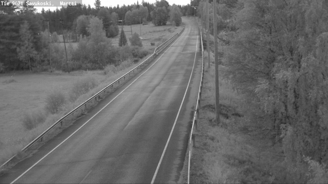 Weather Camera Image Road 9671 Savukoski, Martti, Savukoski, Lappi