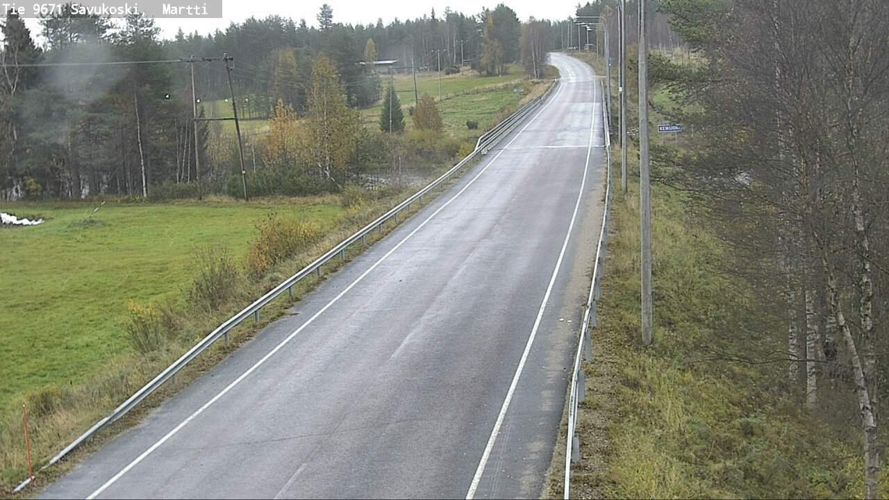 Weather Camera Image Road 9671 Savukoski, Martti, Savukoski, Lappi