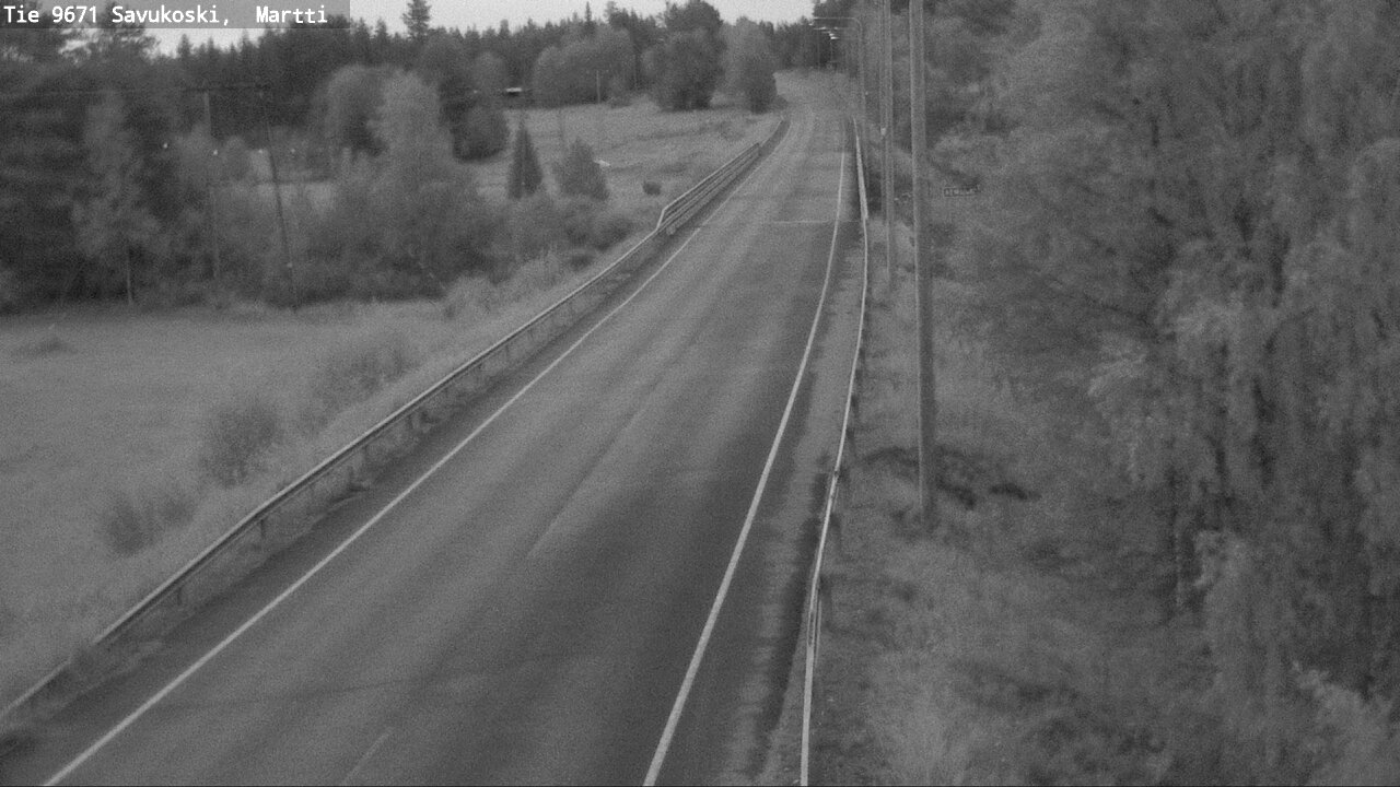 Weather Camera Image Road 9671 Savukoski, Martti, Savukoski, Lappi
