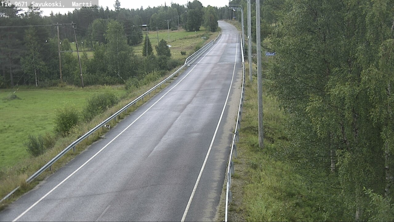 Weather Camera Image Road 9671 Savukoski, Martti, Savukoski, Lappi