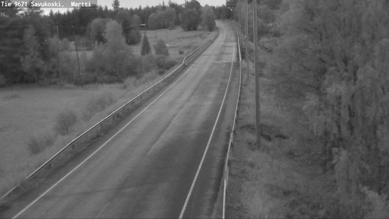 Weather Camera Image Road 9671 Savukoski, Martti, Savukoski, Lappi