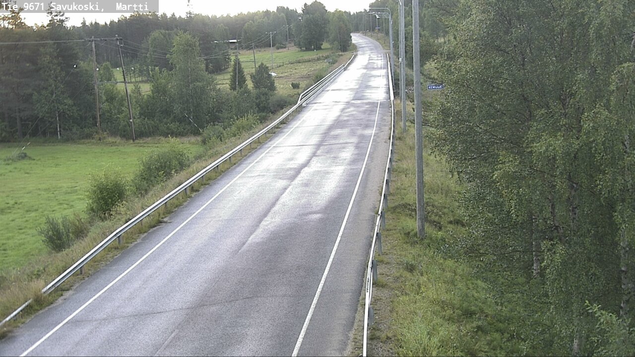 Weather Camera Image Road 9671 Savukoski, Martti, Savukoski, Lappi
