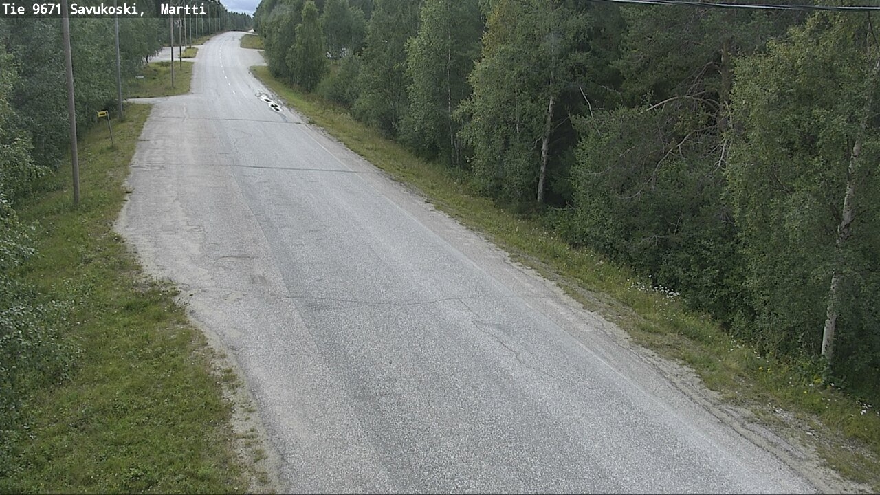 Weather Camera Image Road 9671 Savukoski, Martti, Savukoski, Lappi
