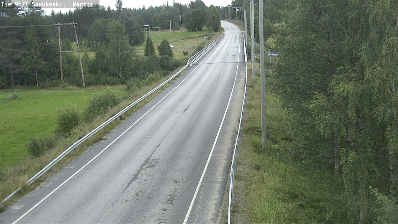 Weather Camera Image Road 9671 Savukoski, Martti, Savukoski, Lappi