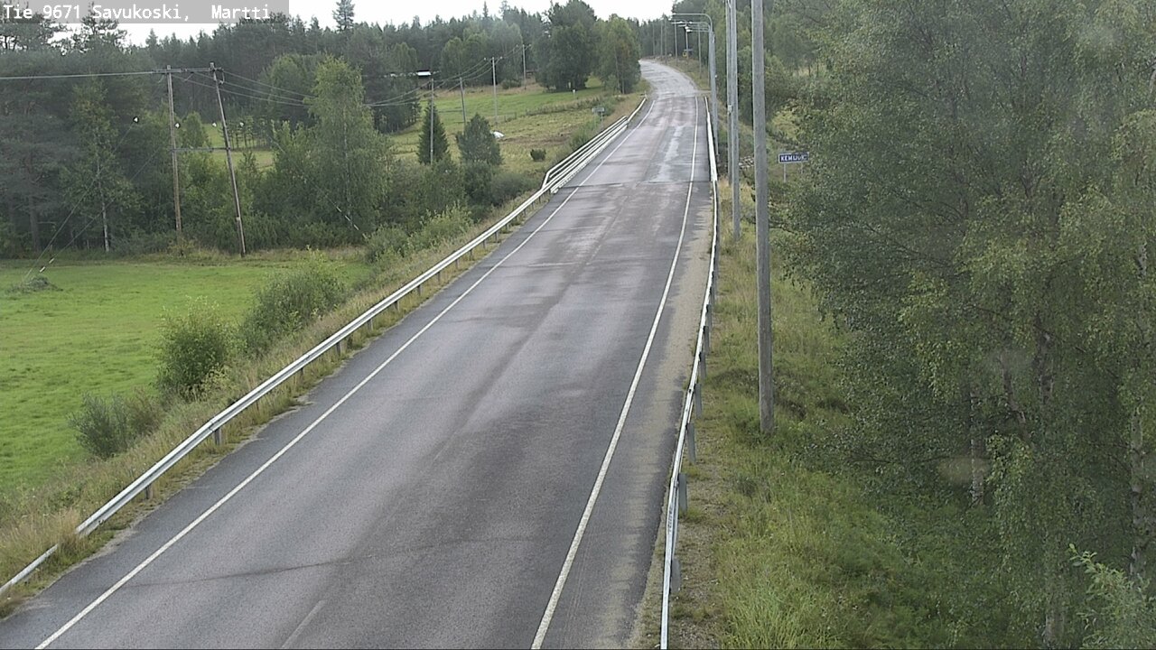 Weather Camera Image Road 9671 Savukoski, Martti, Savukoski, Lappi
