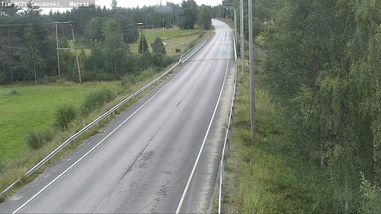 Weather Camera Image Road 9671 Savukoski, Martti, Savukoski, Lappi