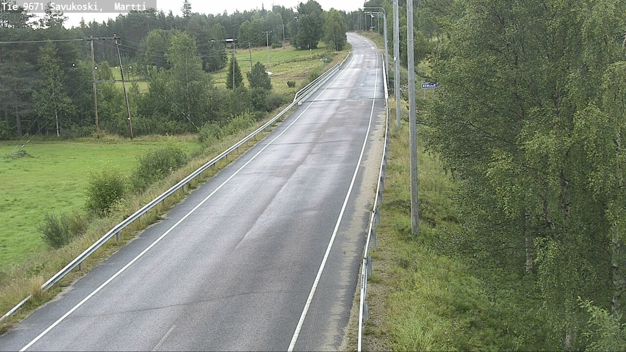 Weather Camera Image Road 9671 Savukoski, Martti, Savukoski, Lappi