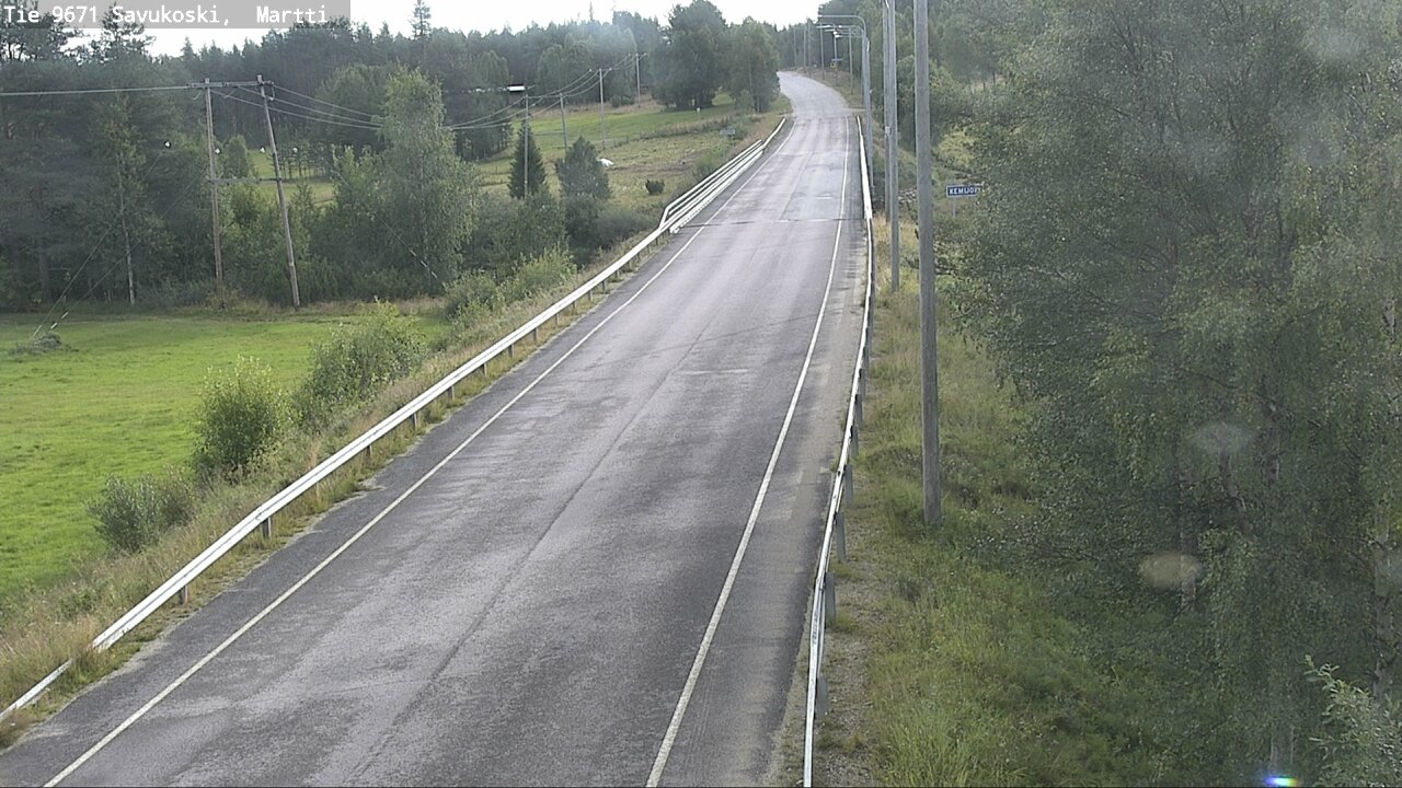 Weather Camera Image Road 9671 Savukoski, Martti, Savukoski, Lappi