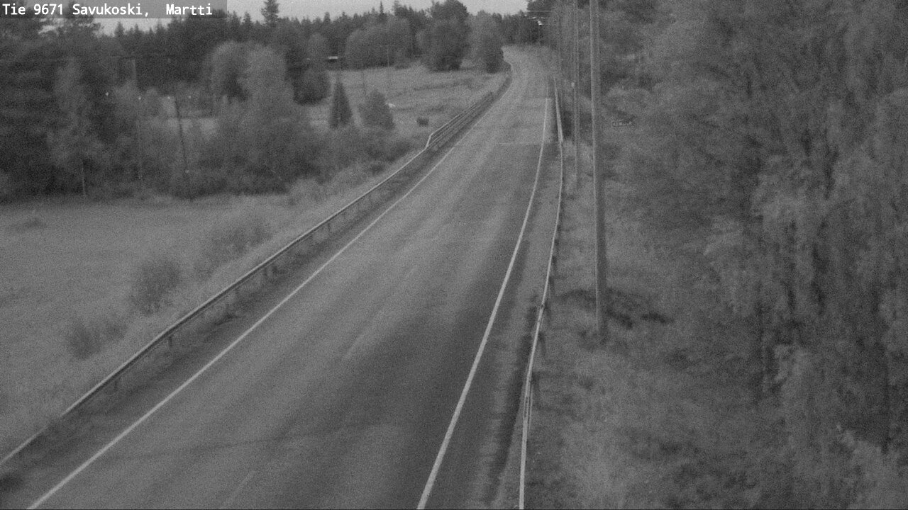 Weather Camera Image Road 9671 Savukoski, Martti, Savukoski, Lappi
