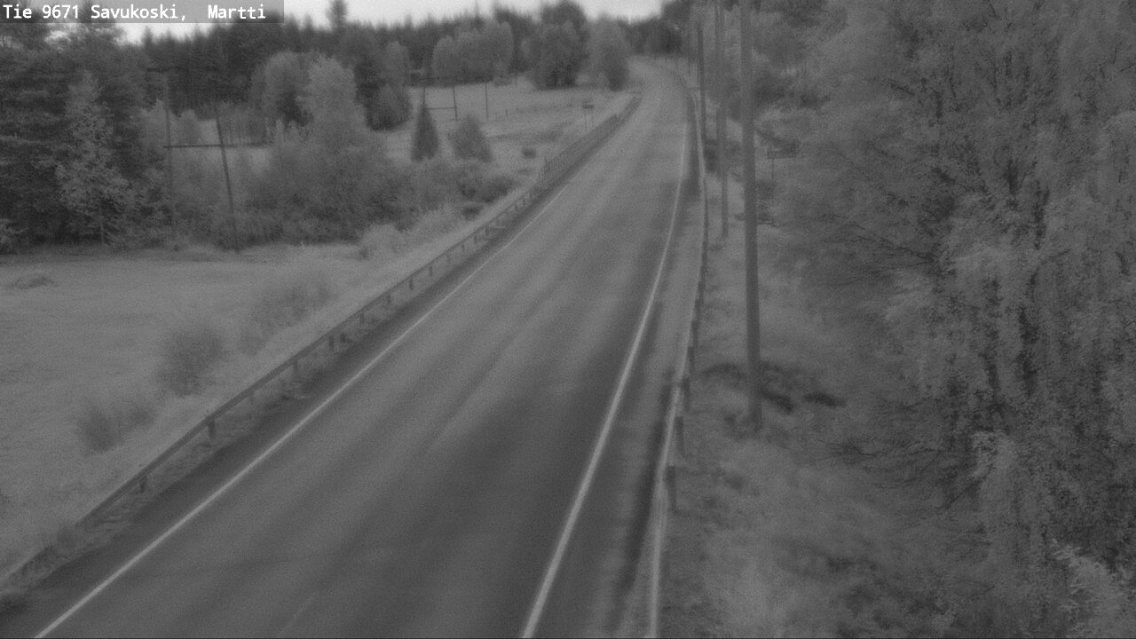 Weather Camera Image Road 9671 Savukoski, Martti, Savukoski, Lappi