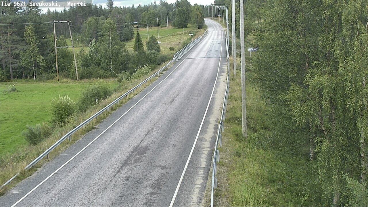Weather Camera Image Road 9671 Savukoski, Martti, Savukoski, Lappi
