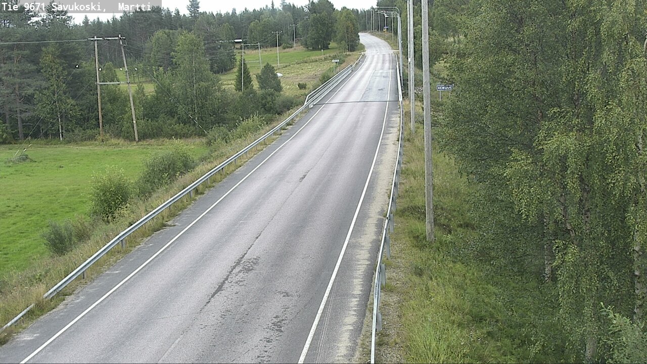 Weather Camera Image Road 9671 Savukoski, Martti, Savukoski, Lappi