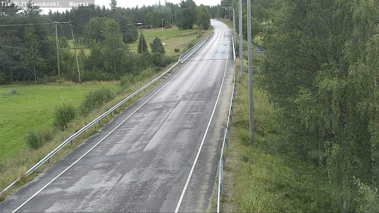 Weather Camera Image Road 9671 Savukoski, Martti, Savukoski, Lappi