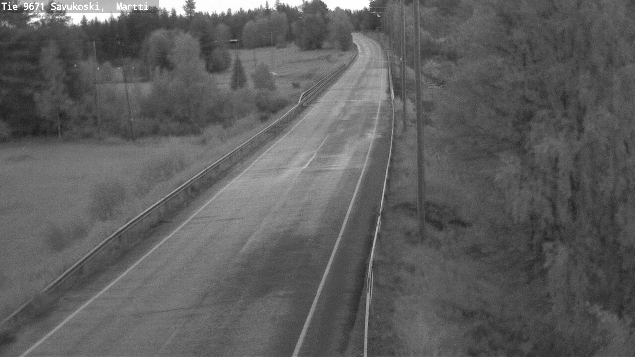 Weather Camera Image Road 9671 Savukoski, Martti, Savukoski, Lappi
